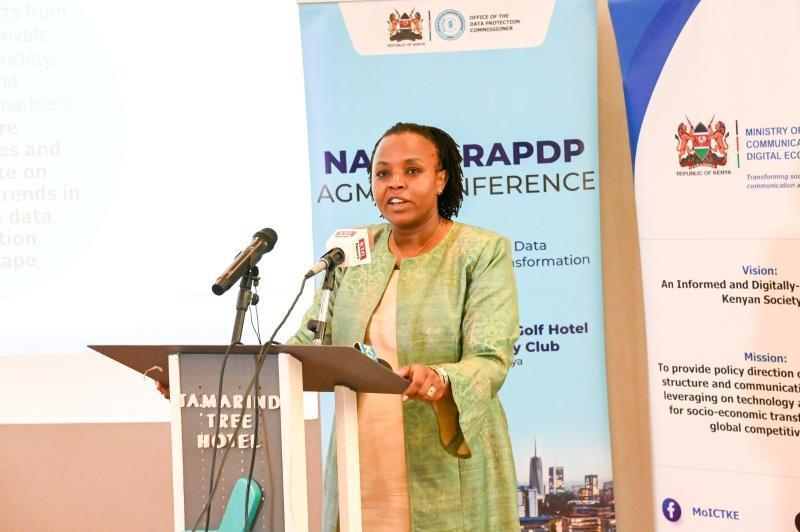 Data Commissioner Immaculate Kassait.